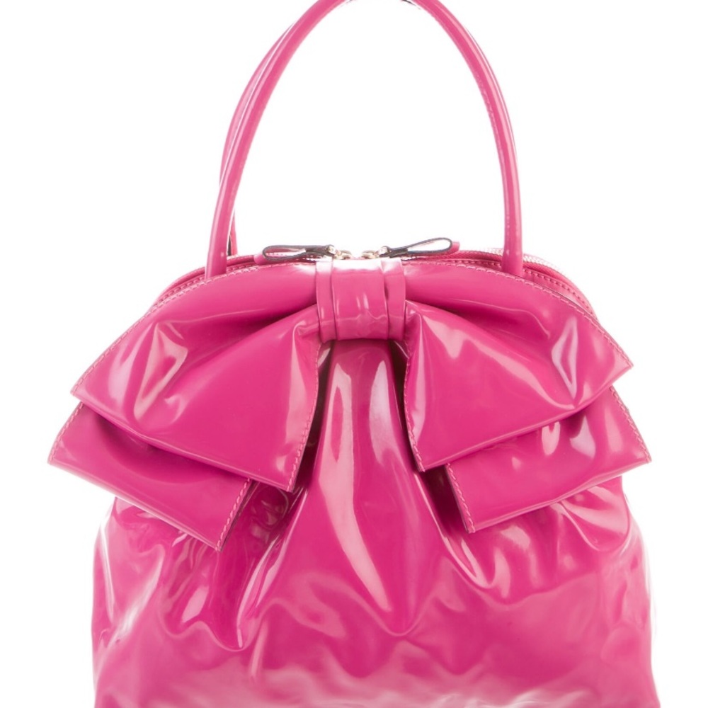 Authentic Valentino Lacco Bow Dome Bag